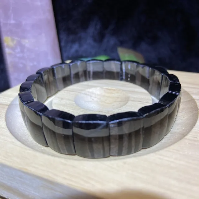 【Cozy 世界水晶原礦與茶】精品超能量金運石手排 36-5(有極度招財功效)
