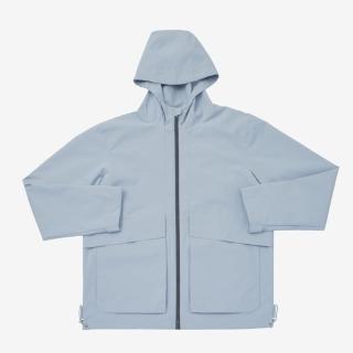【KANGOL】外套 水藍 口袋 風衣外套 中性(6455142112)