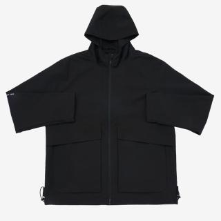 【KANGOL】外套 黑 口袋 風衣外套 中性(6455142120)