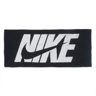 【NIKE 耐吉】Jacquard 毛巾 運動 登山 居家 80x35cm LOGO 黑(IF0600-010)