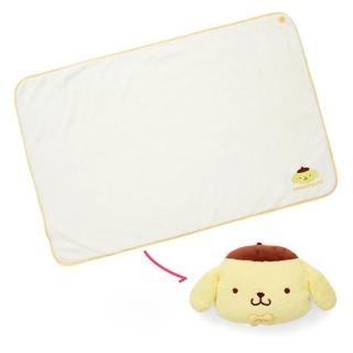 【SANRIO 三麗鷗】造型三用可收納毛毯 毛毯披風 布丁狗