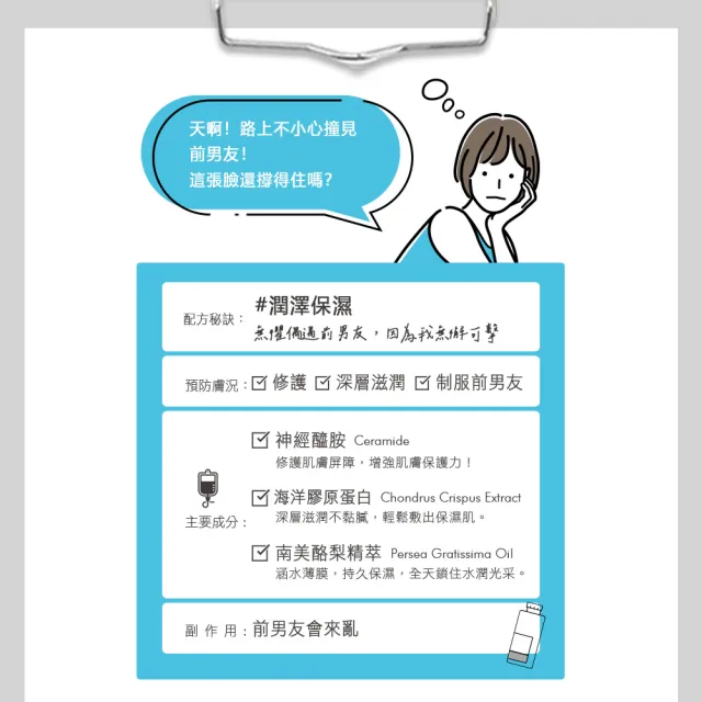 【Neogence 霓淨思】前男友超後悔潤澤保濕面膜4片/盒-2入