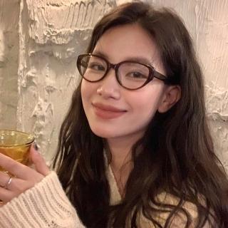 【LEESA】母親節禮物 網紅眼鏡\韓國眼鏡\復古眼鏡\素顏眼鏡\無度數眼鏡\眼鏡\鏡框\眼鏡架\黑框眼鏡\多邊形