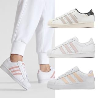 【adidas 愛迪達】休閒鞋 Superstar 男鞋 女鞋 情侶鞋 復古 愛迪達 貝殼頭 三葉草 單一價(IF3004)