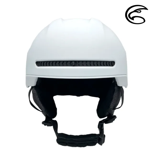 【ADISI】滑雪頭盔-霧白-AS24141(滑雪 護具 防護 防摔 軟墊 舒適 透氣 保暖)