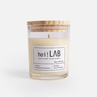 【hoi!LAB】實驗室香氛-天然大豆香氛蠟燭(系列味道)