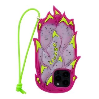 【Candies】iPhone 16 Pro Max 適用6.9吋 水果手機殼(火龍果-白)