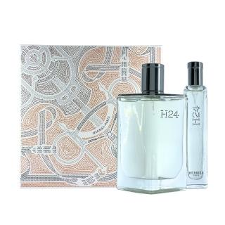 【Hermes 愛馬仕】H24 淡香水 EDT 禮盒-100ml+15ml(平行輸入)