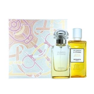 【Hermes 愛馬仕】Un Jardin a Cythere 希瑟花園禮盒-淡香水50ml+沐浴膠40ml(平行輸入)
