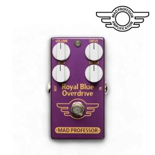 【MAD PROFESSOR】ROYAL BLUE OVERDRIVE 破音效果器／手工品牌首選(單顆效果器 綜效 Pedal 破音)