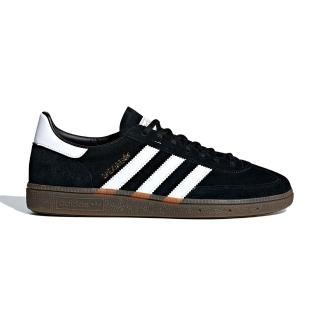 【adidas 愛迪達】Handball Spezial 男鞋 黑色 絨面 橡膠 舒適 休閒鞋 DB3021