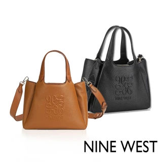 【NINE WEST】S+級福利品 真皮手提托特包(NG品)