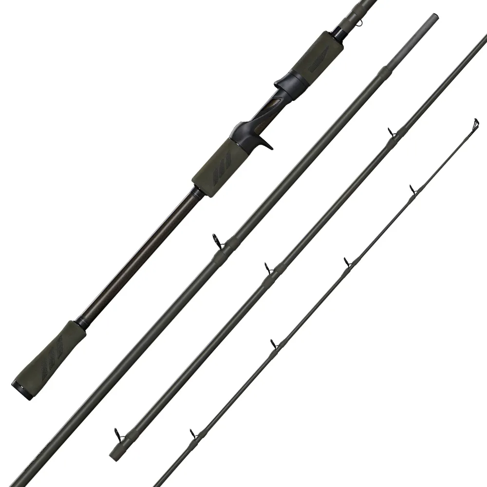 OKUMA】Soldier特戰四節式槍柄/直柄路亞竿-路亞竿7.1呎L、M、MH