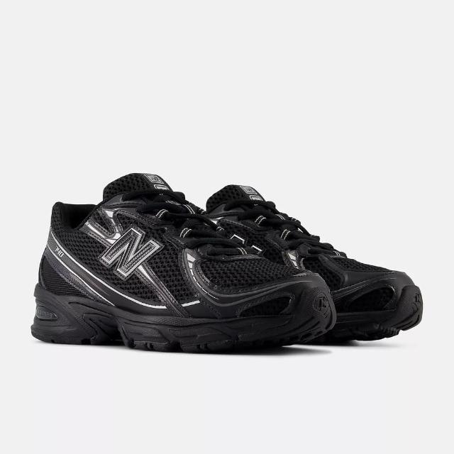 【NEW BALANCE】740系列 Y2K 男女鞋 復古 休閒鞋 黑銀色(U740BM2)