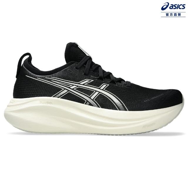 【asics 亞瑟士】GEL-NIMBUS 27-2E 男款 寬楦 緩衝 慢跑鞋(1011B956-002)