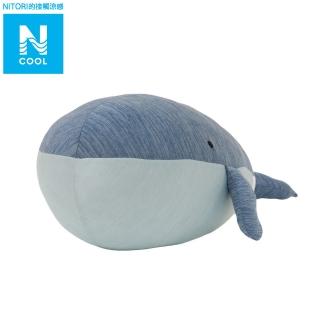 【NITORI 宜得利家居】接觸涼感 涼感玩偶 藍鯨 S N COOL KG25(接觸涼感 涼感 玩偶 N COOL)