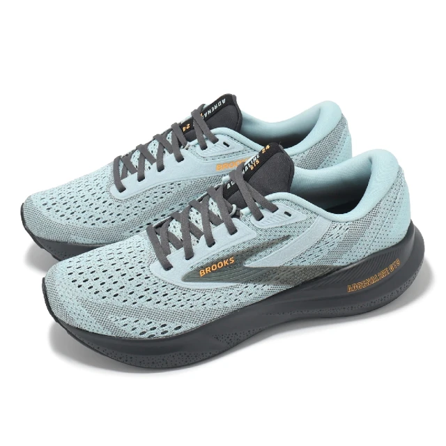 BROOKS 慢跑鞋 Adrenaline GTS 24 男 BROOKS 慢跑鞋 Adrenaline GTS 24 男鞋 藍 黑 支撐 緩衝 回彈 運動鞋(1104371D416)