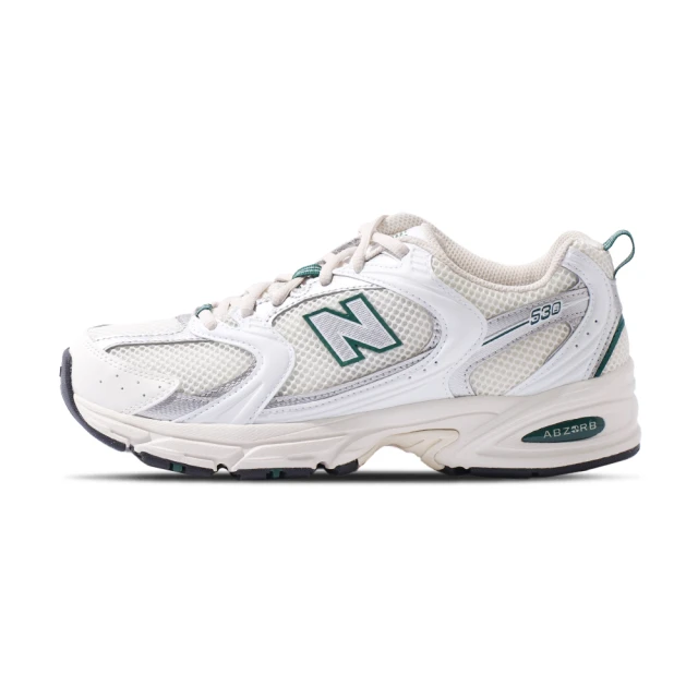 NEW BALANCE 530 男鞋 女鞋 米白綠色 復古 網布 拼接 緩衝 情侶鞋 休閒鞋 MR530SX