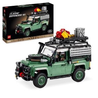 【LEGO 樂高】Icons 10317 Land Rover Classic Defender 90(路虎 越野車 禮物)