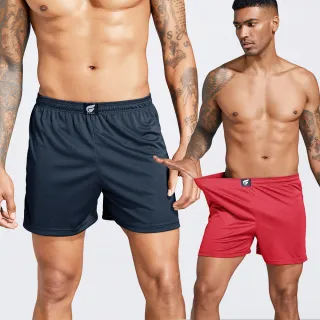 【GIAT】3件組-盾型吸濕排汗鬆緊平口褲(台灣製MIT)