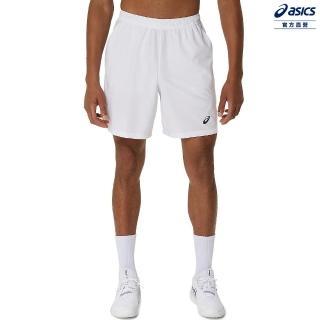 【asics 亞瑟士】9吋平織短褲 男款 海外版型 網球下著(2041A343-100)