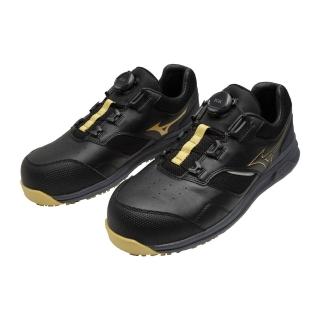 【MIZUNO 美津濃】F1GA247609(LS II BOA 旋鈕 寬楦 安全防護鞋 工作鞋 塑鋼頭 鋼頭鞋)