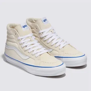 【VANS 官方旗艦】Premium LX Sk8-Hi Reissue 38 男女款米白色滑板鞋
