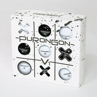 【Foremost】ProTourX3 PuRonGon V1 三層球 高爾夫球 9入(黑球 白球 色球 超遠距)