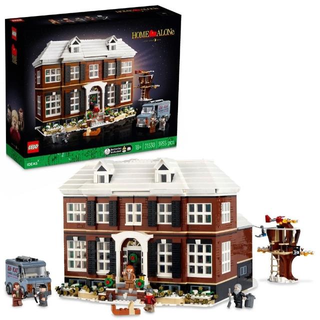 【LEGO 樂高】Ideas 21330 Home Alone(小鬼當家 模型 禮物 居家擺設)