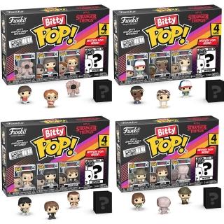 【FUNKO】混裝 Bitty POP 4入組: 怪奇物語(款式隨機出貨)