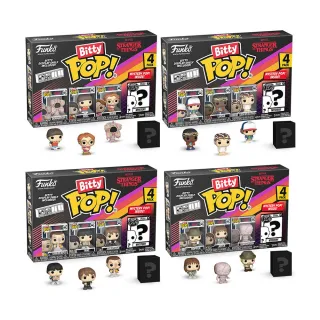 【FUNKO】混裝 Bitty POP 4入組: 怪奇物語(款式隨機出貨)