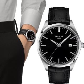 【TISSOT 天梭】PR100 簡約紳士手錶-40mm 開學禮 送禮 推薦(T1504101605100)