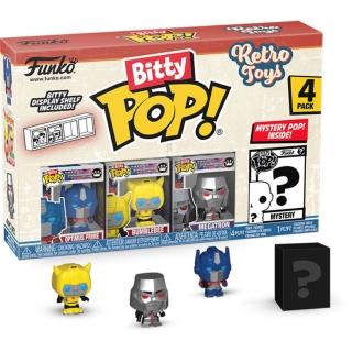 【FUNKO】Bitty POP: 復古玩具- 變形金剛 4入組