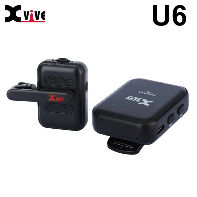【Xvive】U6 Compact Wireless Mic System 麥克風無線傳輸介面 公司貨