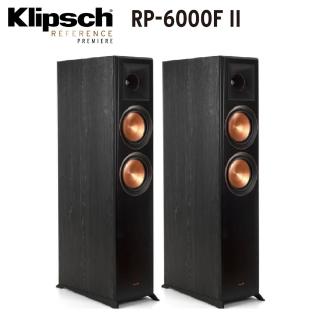 【Klipsch】RP-6000F II 黑色 落地型喇叭(古力奇 主聲道喇叭一對)