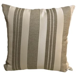 【宜欣居傢飾】條紋米-沙發絨布抱枕-米50*50cm*2入(靠墊、靠枕、腰枕、午安枕、沙發絨布抱枕*YX10606)