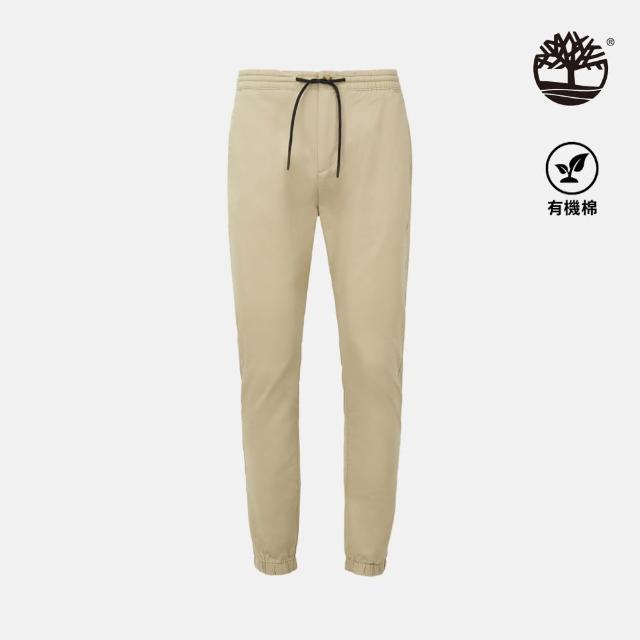 【Timberland 官方旗艦】男款檸檬黃合身休閒長褲(A27BFDH4)