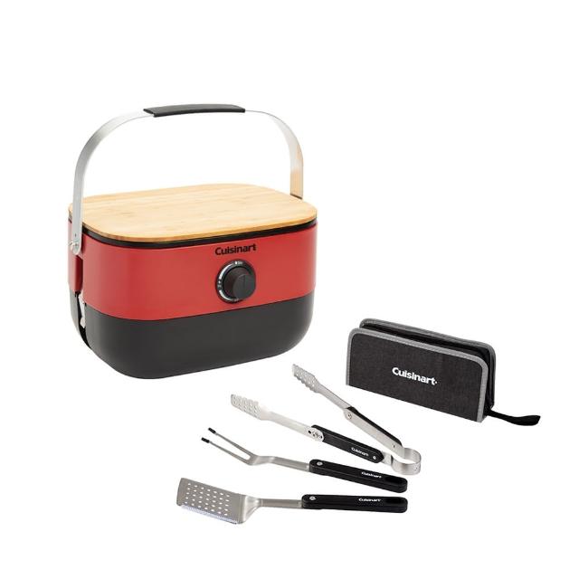 【Cuisinart 美膳雅】便攜式戶外燒烤爐(CGG-750TW)