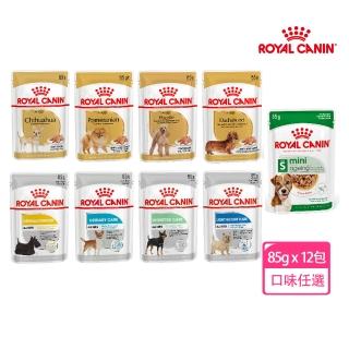 【ROYAL 法國皇家】犬專用濕糧餐包85gx12包/盒(歐洲進口 主食 餐包 小型老犬 熟齡犬 全齡適用)
