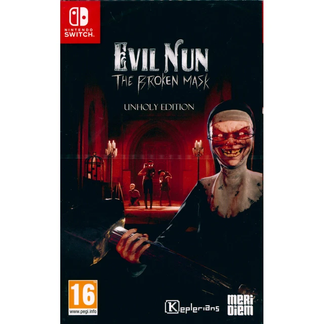 Nintendo 任天堂 NS Switch 鬼修女 邪惡修女：破碎的面具 邪惡版 Evil Nun The Broken(中英日文歐版)