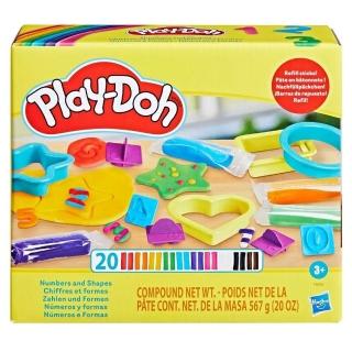 【PLAYDOH 培樂多】數字形狀遊戲組 F9818