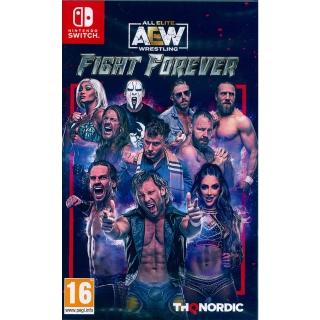【Nintendo 任天堂】NS Switch 全精英摔角: 戰無止境 AEW: Fight Forever(中英日文歐版)
