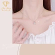 【CF鑽飾】項鍊 莫桑鑽《永恆真心》(1克拉 雙十慶限定 鑽石 項鏈   送禮 生日)