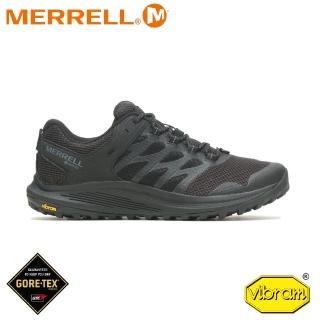【MERRELL】男 NOVA 3 GORE-TEX 防水輕量越野健行鞋《黑》ML067583/登山鞋/戶外鞋(悠遊山水+)
