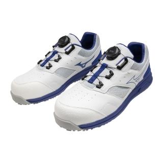 【MIZUNO 美津濃】F1GA247601(LS II BOA 旋鈕 寬楦 安全防護鞋 工作鞋 塑鋼頭 鋼頭鞋)