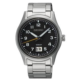 【SEIKO 精工】CS系列 大三針日期顯示時尚腕錶/39.5mm(SUR569P1/6N76-00K0D)