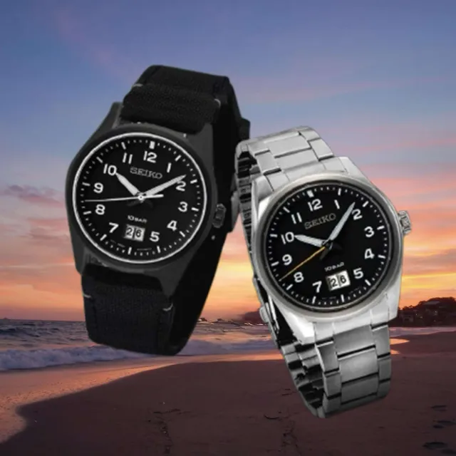 【SEIKO 精工】CS系列 大三針簡易時尚腕錶/39.5mm(SUR571P1/6N76-00K0U)