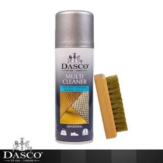 【DASCO 伯爵】英國4006複合清潔保養噴劑附清潔刷(適合皮革麂皮織布清潔一瓶多功能)
