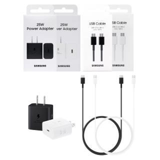 【Samsung 三星】原廠 25W PD 3.0超快充T2510+3A 1.8m 雙Type C 線DX310(公司貨)