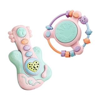 【JoyNa】兒童聲光音樂搖鈴 幼兒早教玩具 嬰幼童玩具(手拍鼓/手搖鈴/鋼琴/吉他/玩具/麥克風/電子琴)
